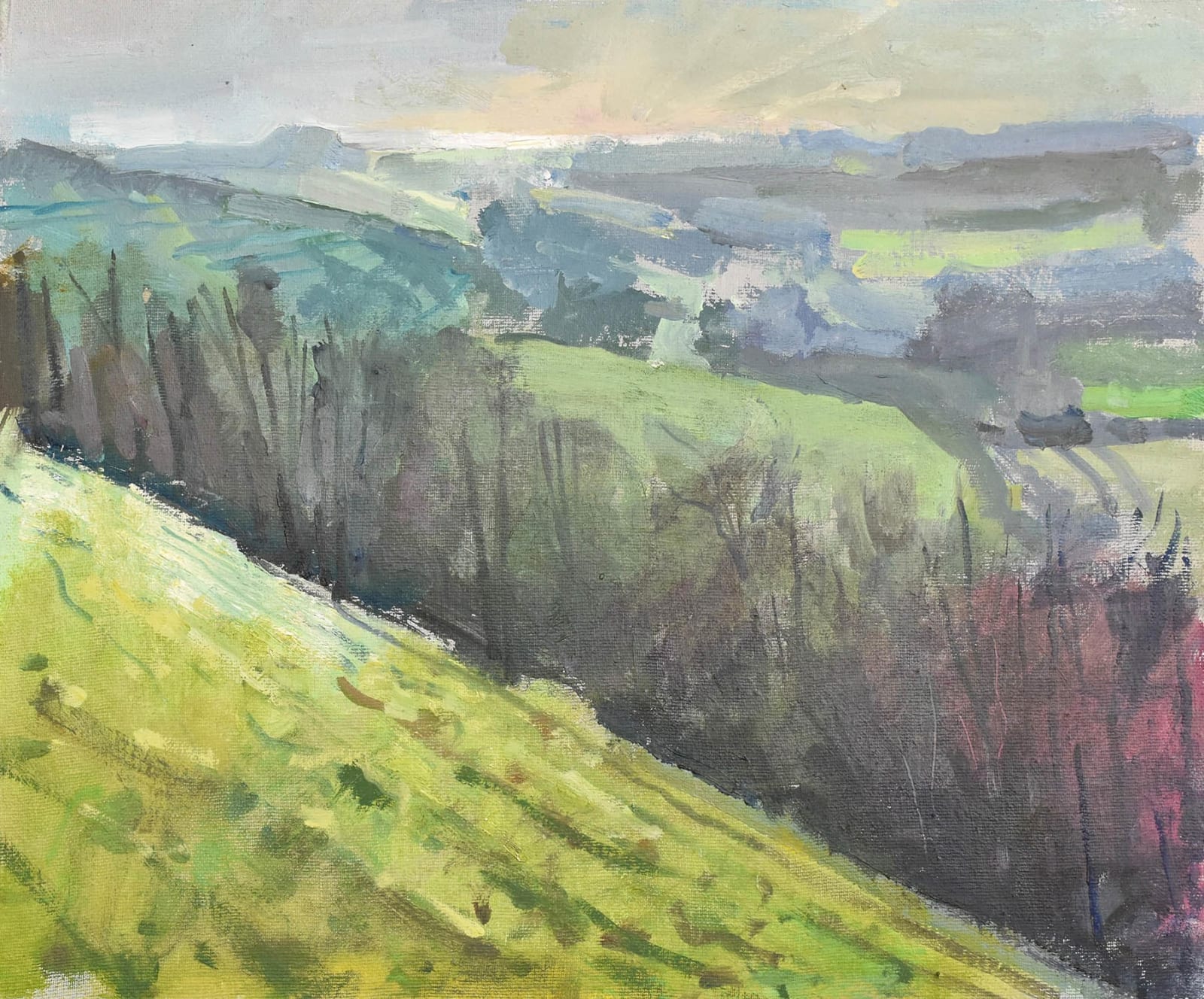 Richard Pikesley, Eggardon, South to the Sea