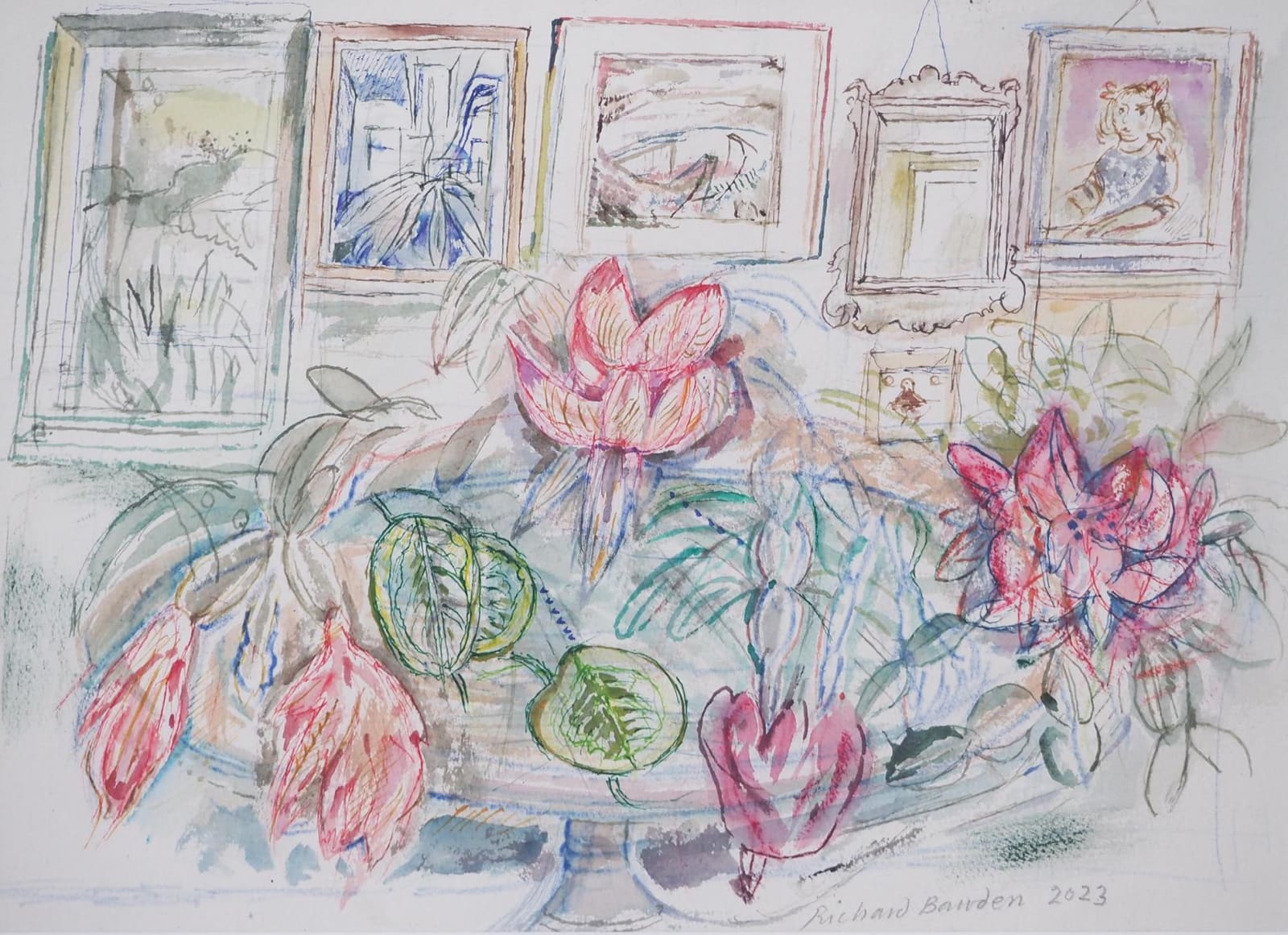 Richard Bawden, Abundant Christmas Cactus