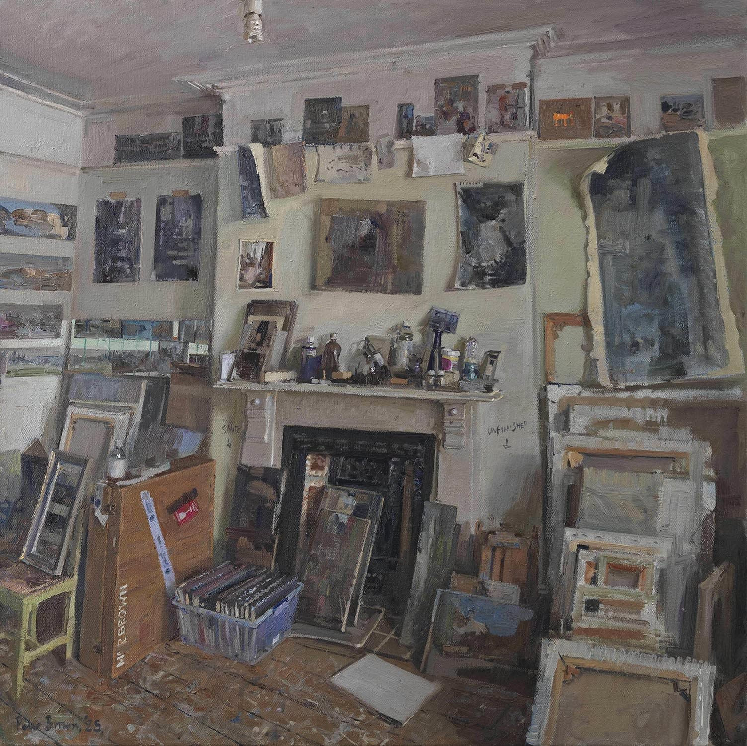 Peter Brown, Studio Mantelpiece