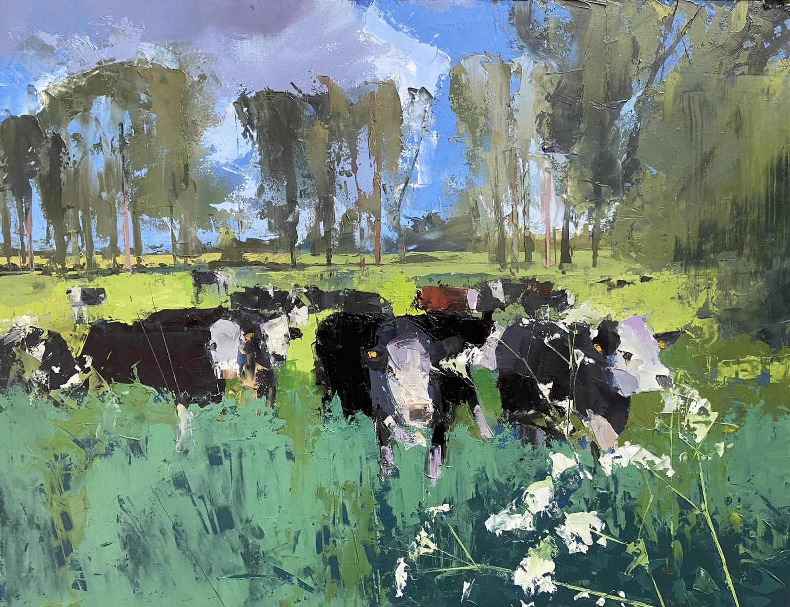 David Riches, Cows at Blyford