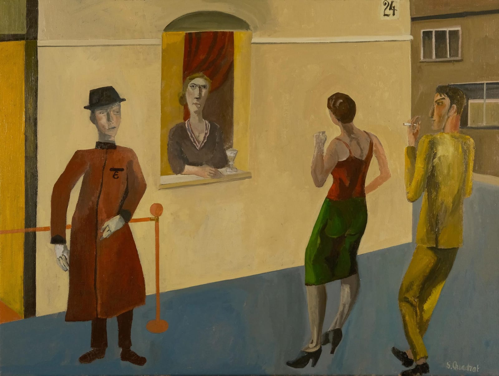 Simon Quadrat, The Club with No Name