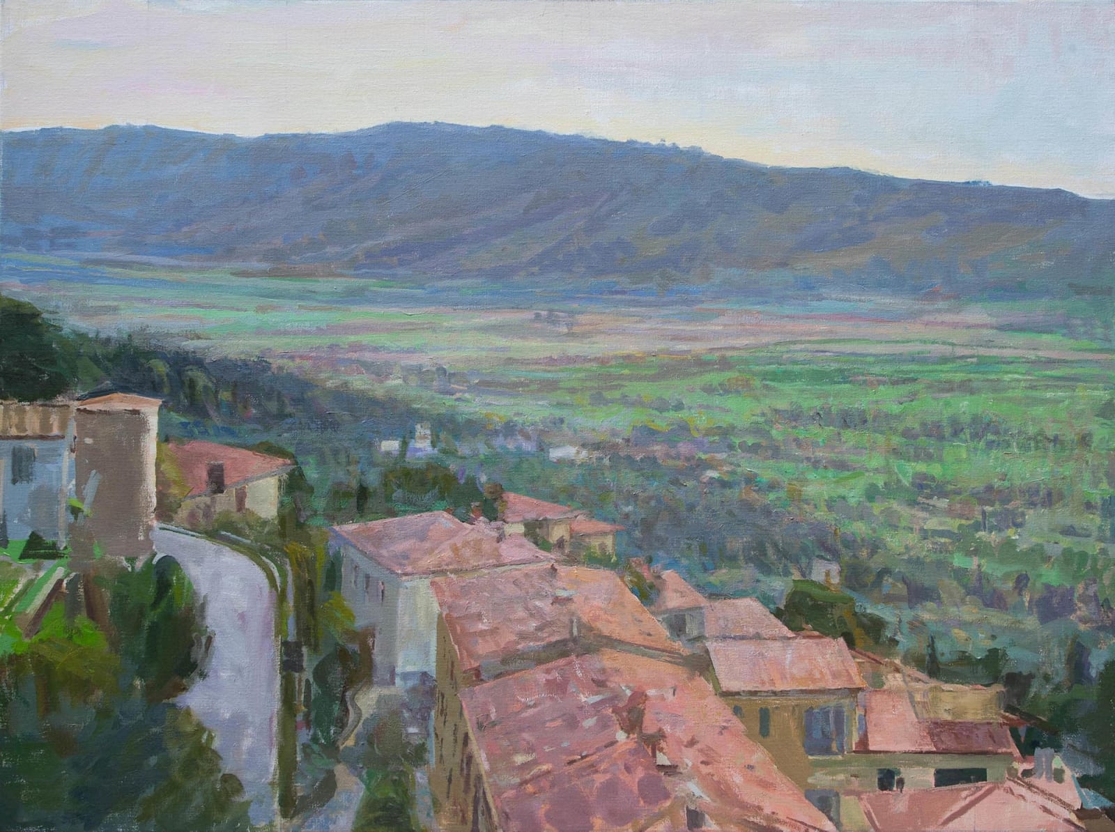 Alex Fowler, Cortona, Hills in the Distance