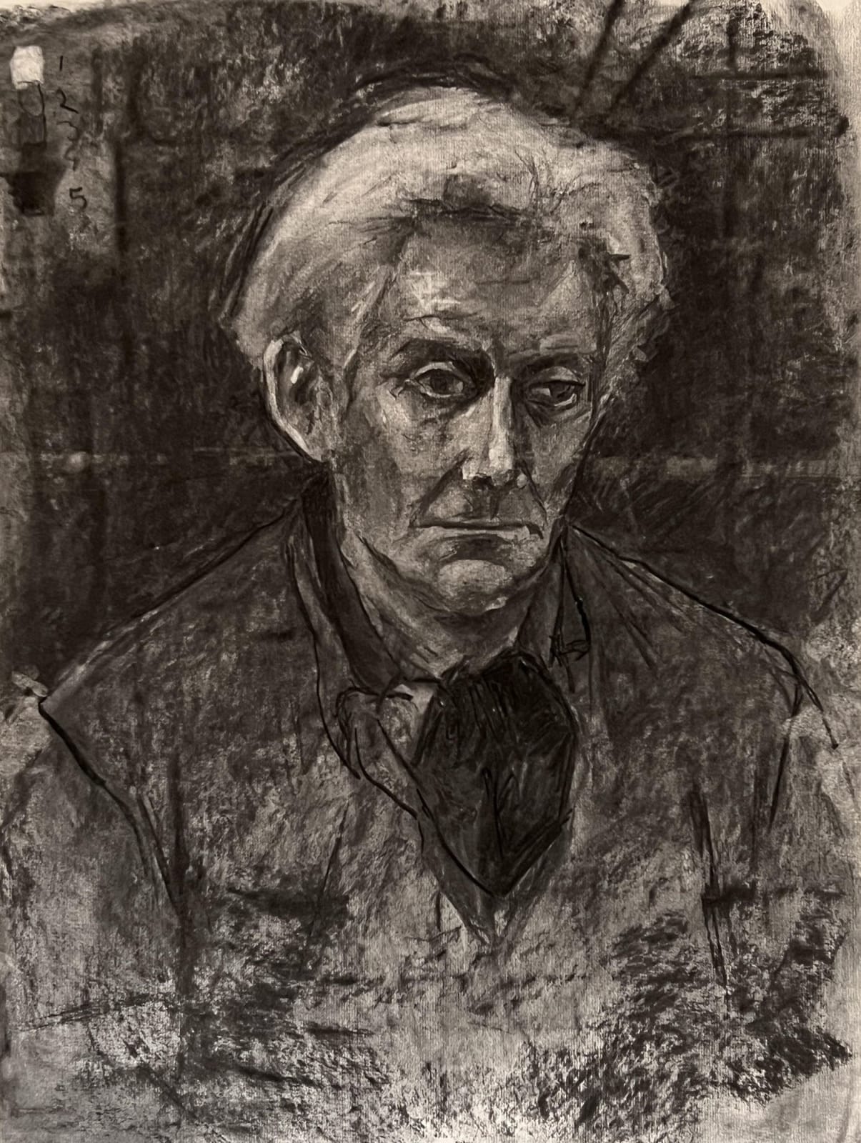 Anastasia Mironova, Portrait of a Man with a Scarf