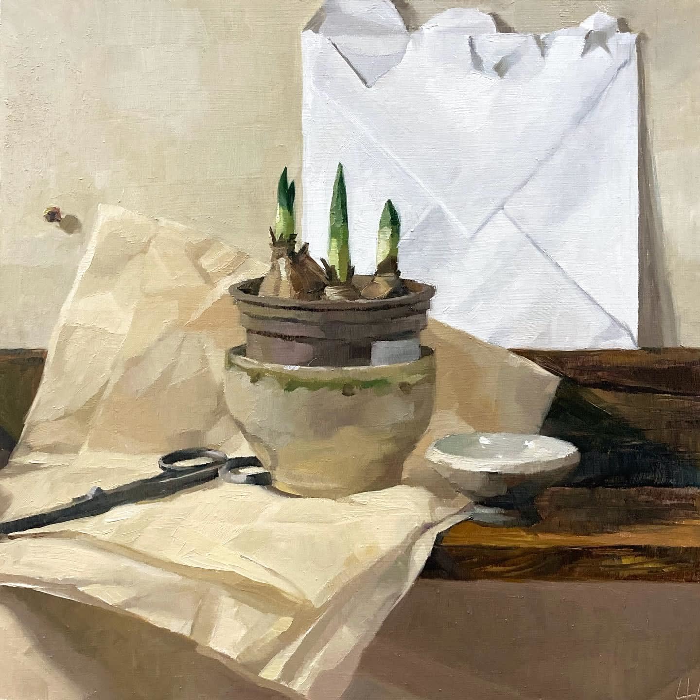 Louise Hawkins, Tete a Tete and Tissue Paper