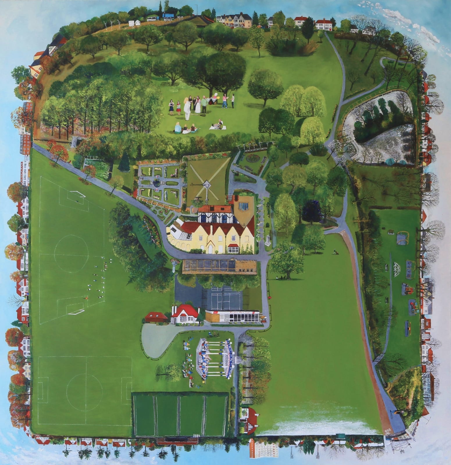 Stephen Jordan, The four seasons of Priory Park
