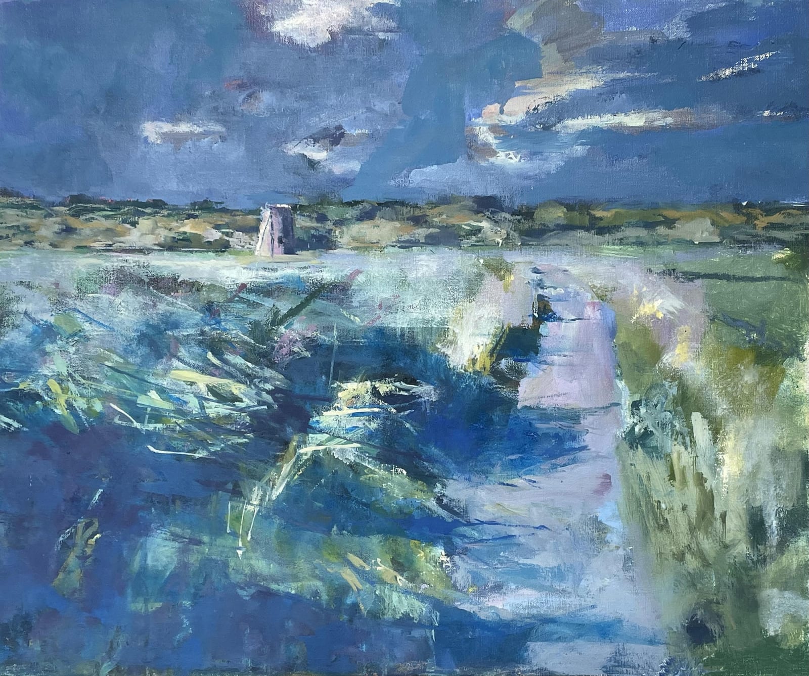 Francis Bowyer, Towards the Old Mill, Walberswick