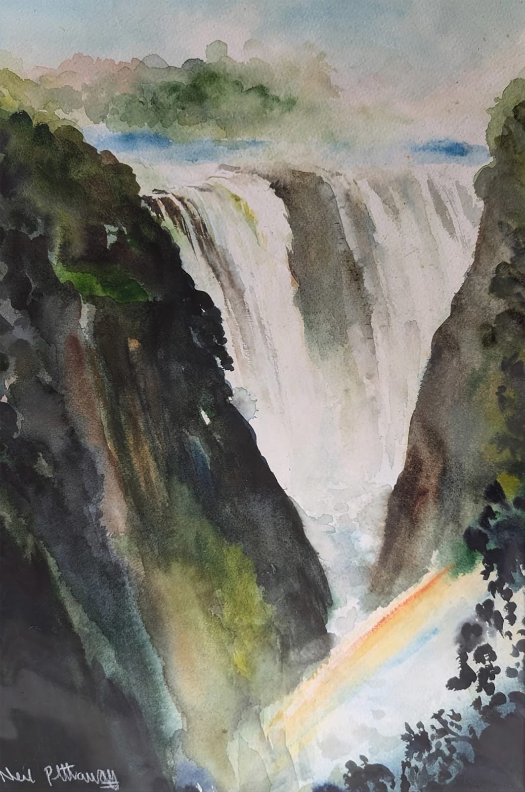 Neil Pittaway, Victoria Falls Rainbow, Zimbabwe