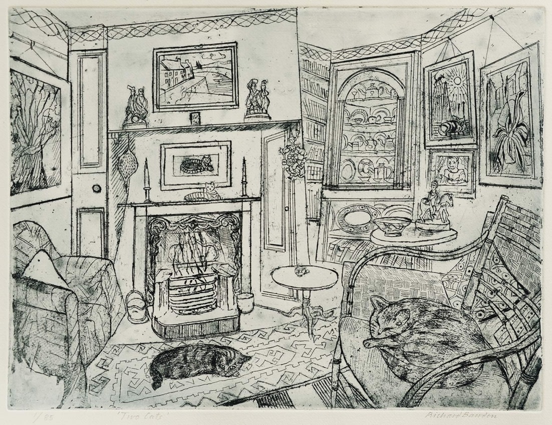 Richard Bawden, Two Cats