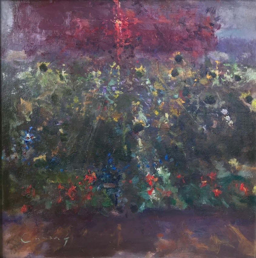 Frederick Cuming, August Garden Evening