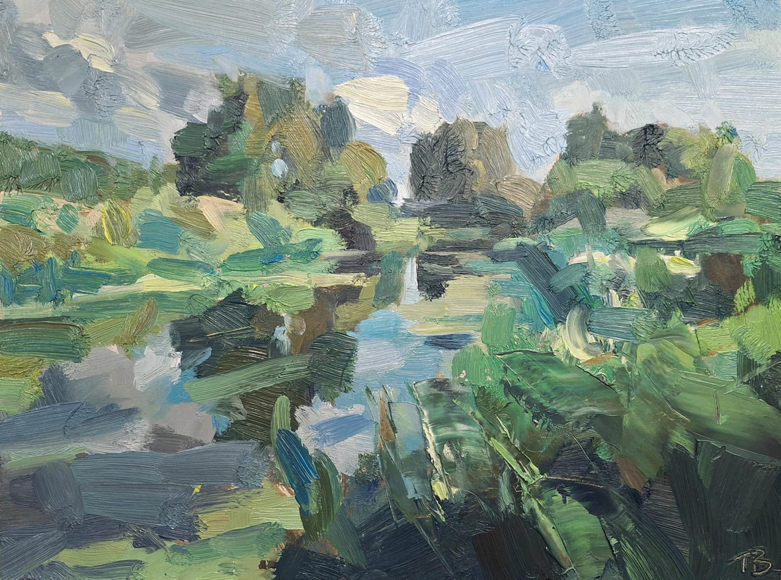 Tim Benson, Stream, High Summer