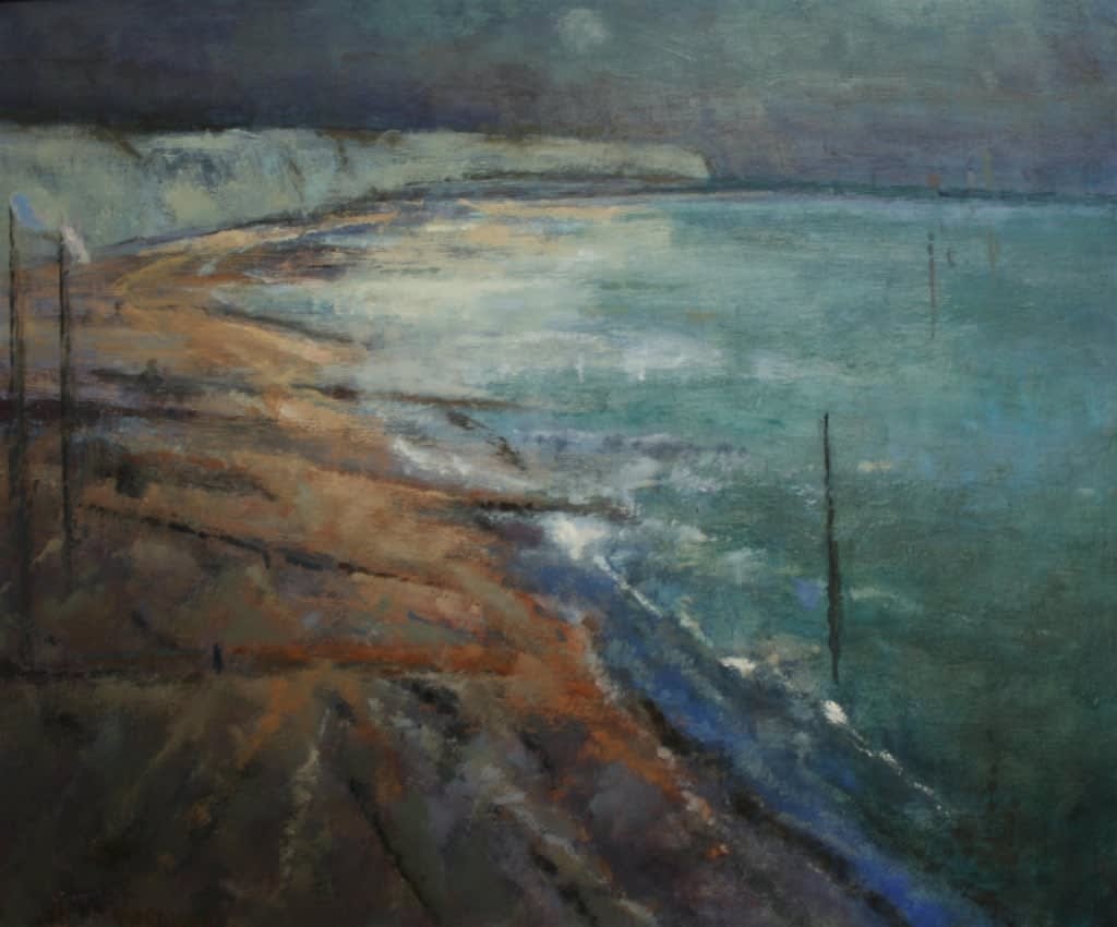 Judith Gardner, Empty Beach at the End of the Day