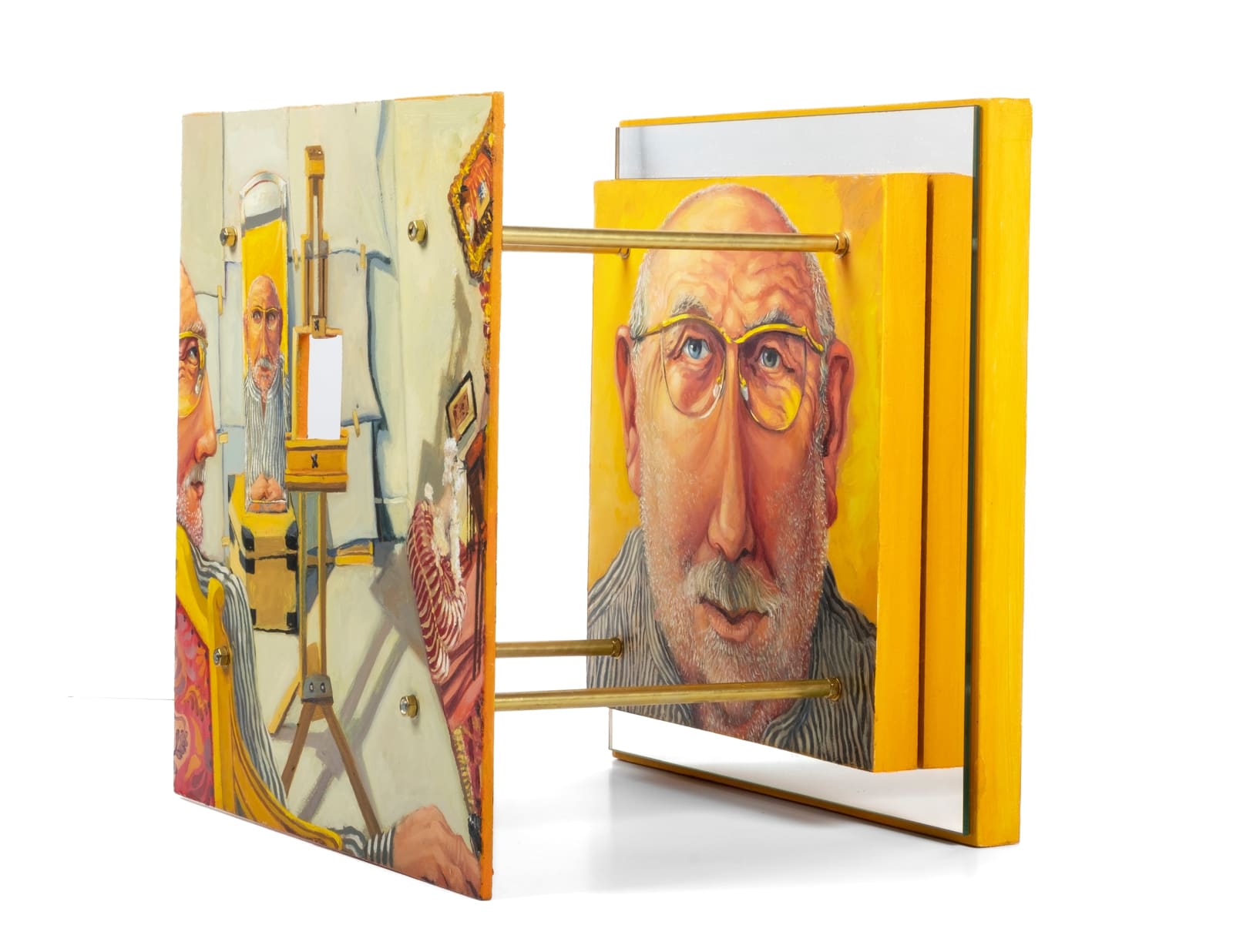 Anthony Green, Self Portrait with Mirror