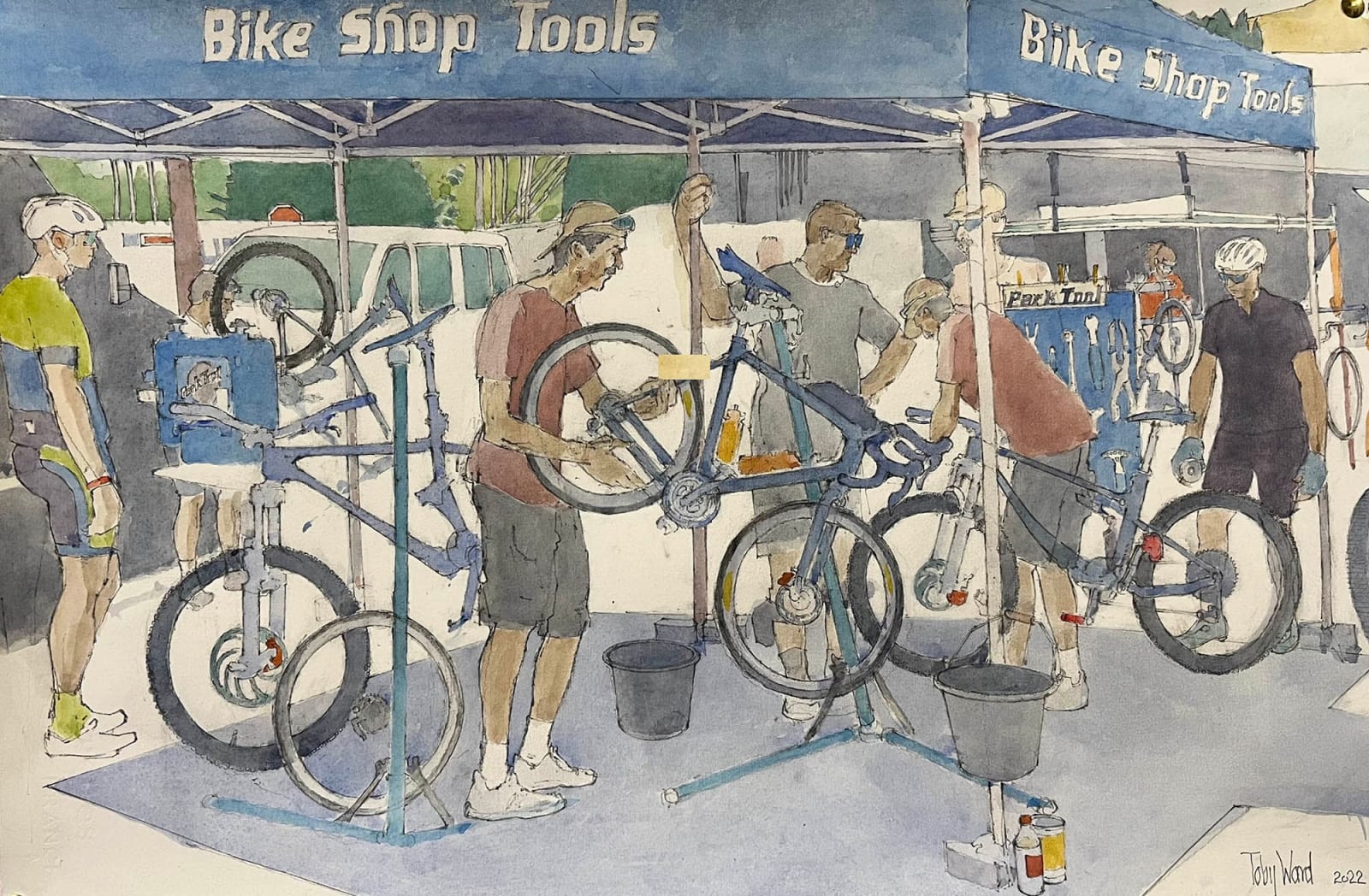Toby Ward, Bike Repair Station