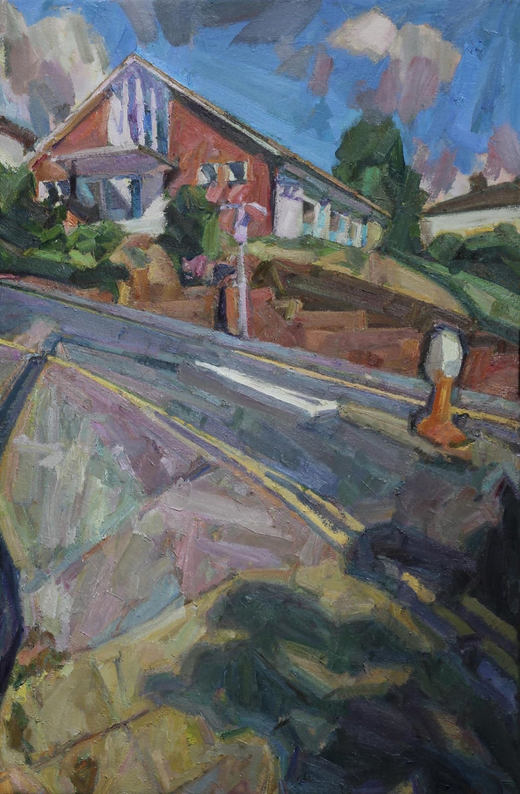 Andrew James, View up to the Church