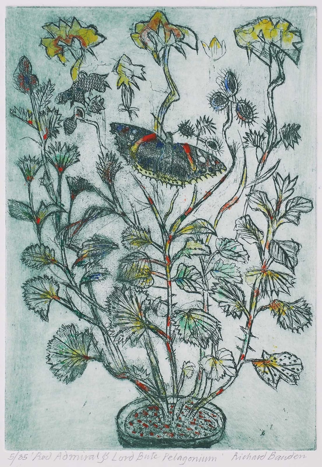 Richard Bawden, Red Admiral and Lord Bute