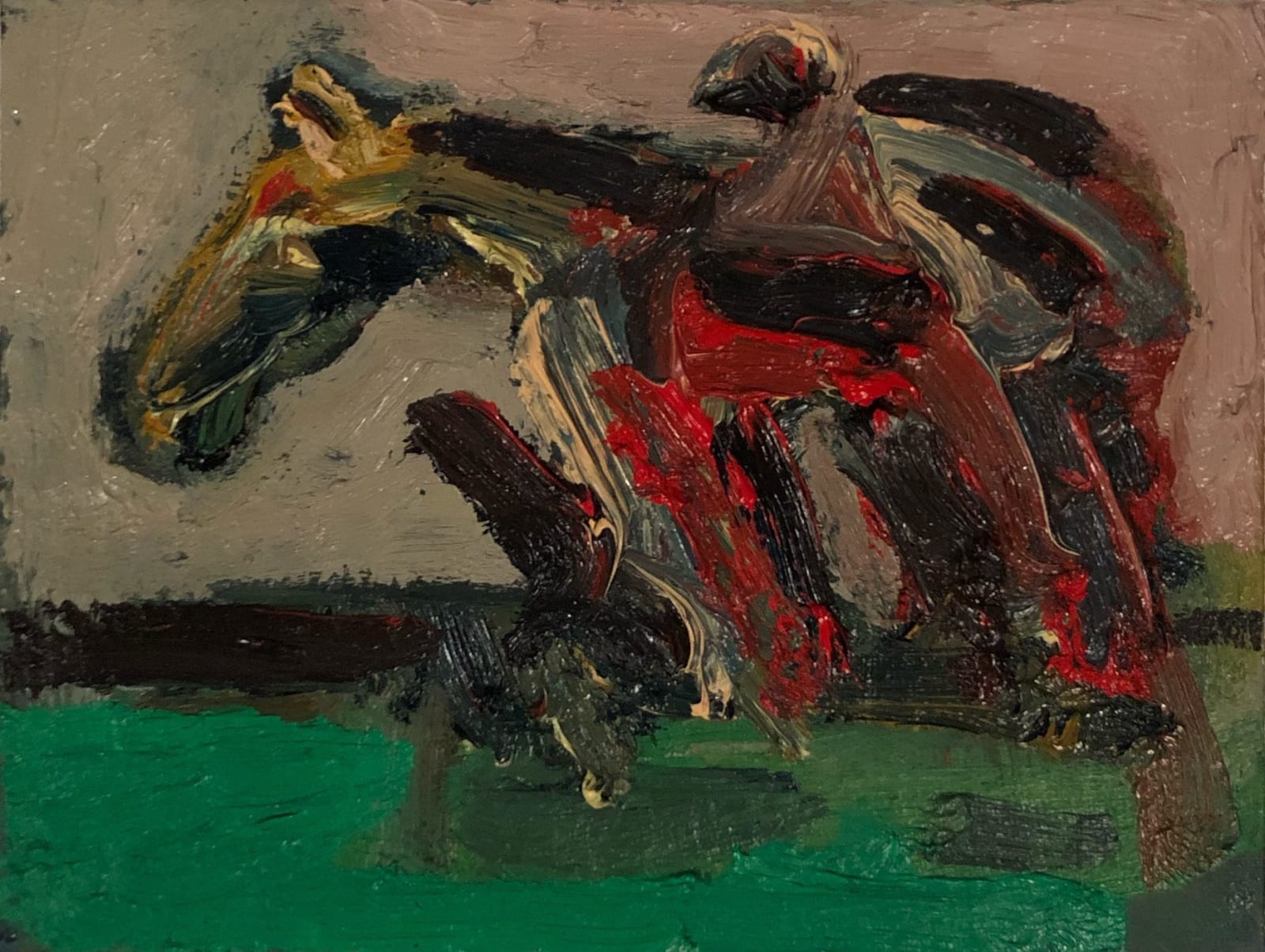 Emil Kemp, Red Horse and Rider
