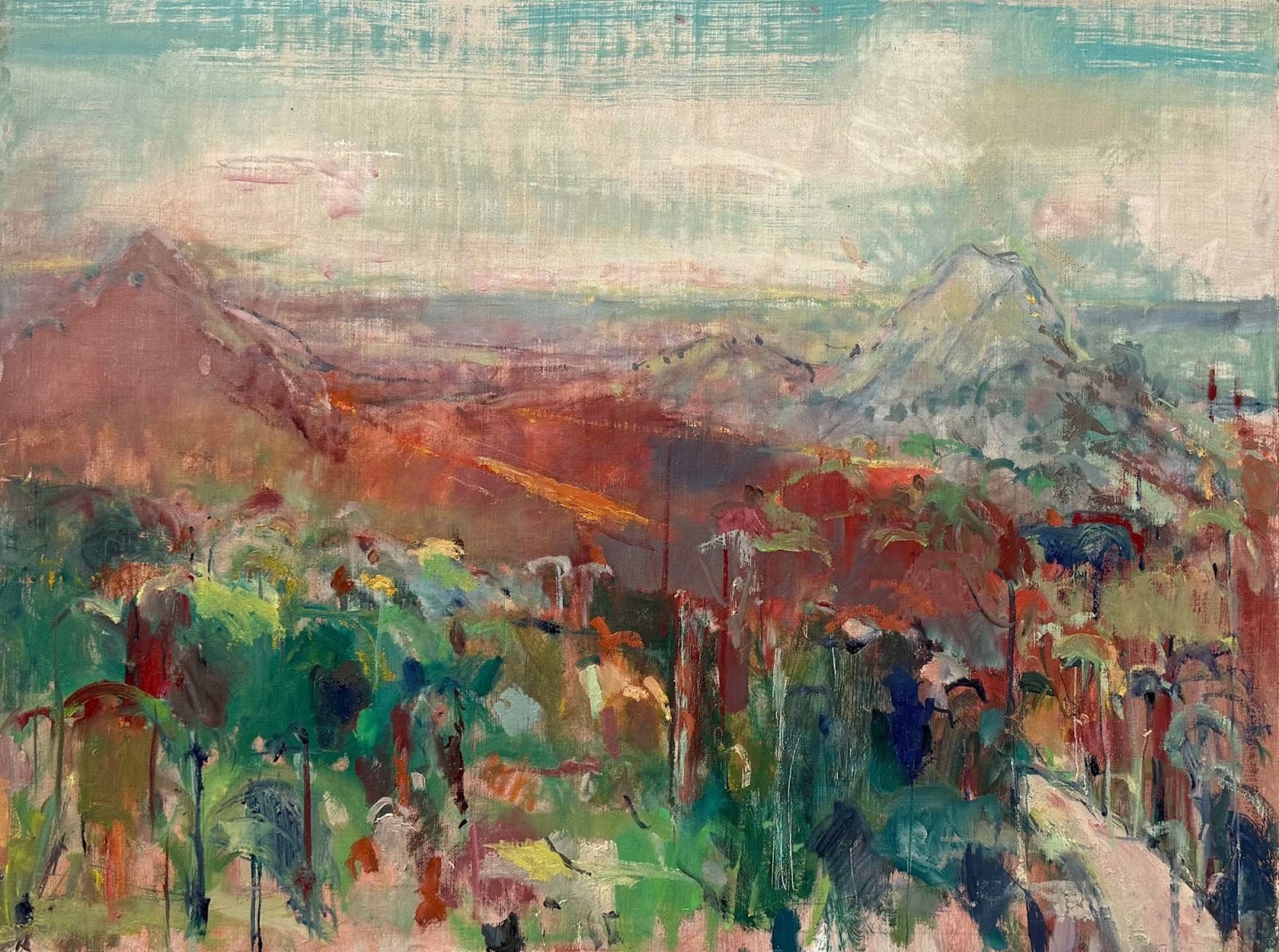 Julie Jackson, Extraction 1, Beerwah & Tibrogagan, Queensland AUS, 2025