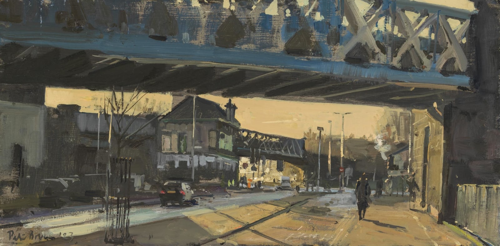 Peter Brown, December Morning, The Brazen Head, Glasgow