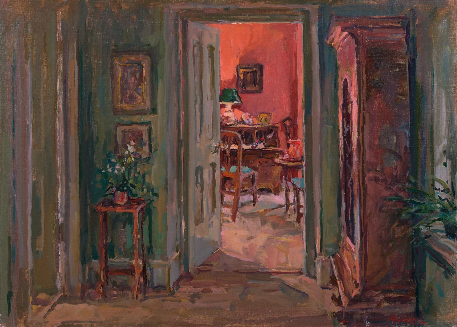 Susan Ryder, View to the Library