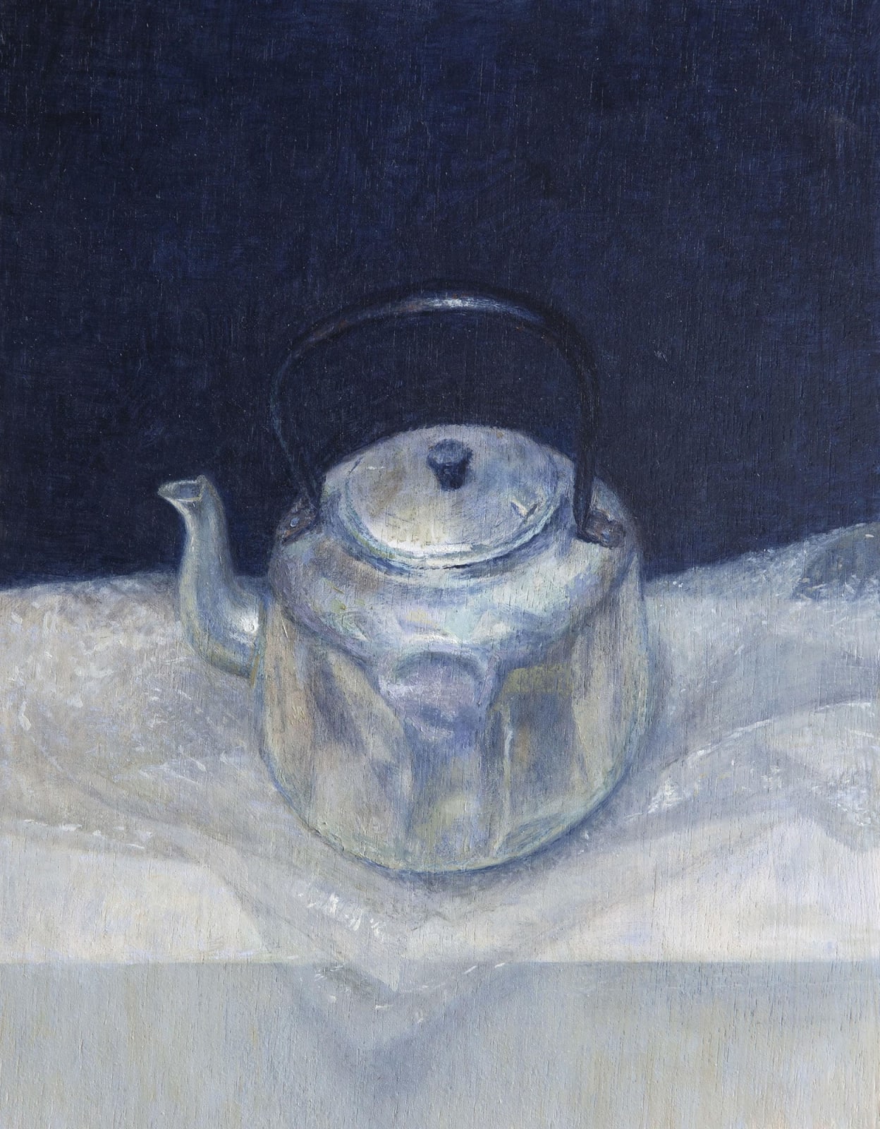 Laurence Kell, Still Life with Kettle and Bubble Wrap