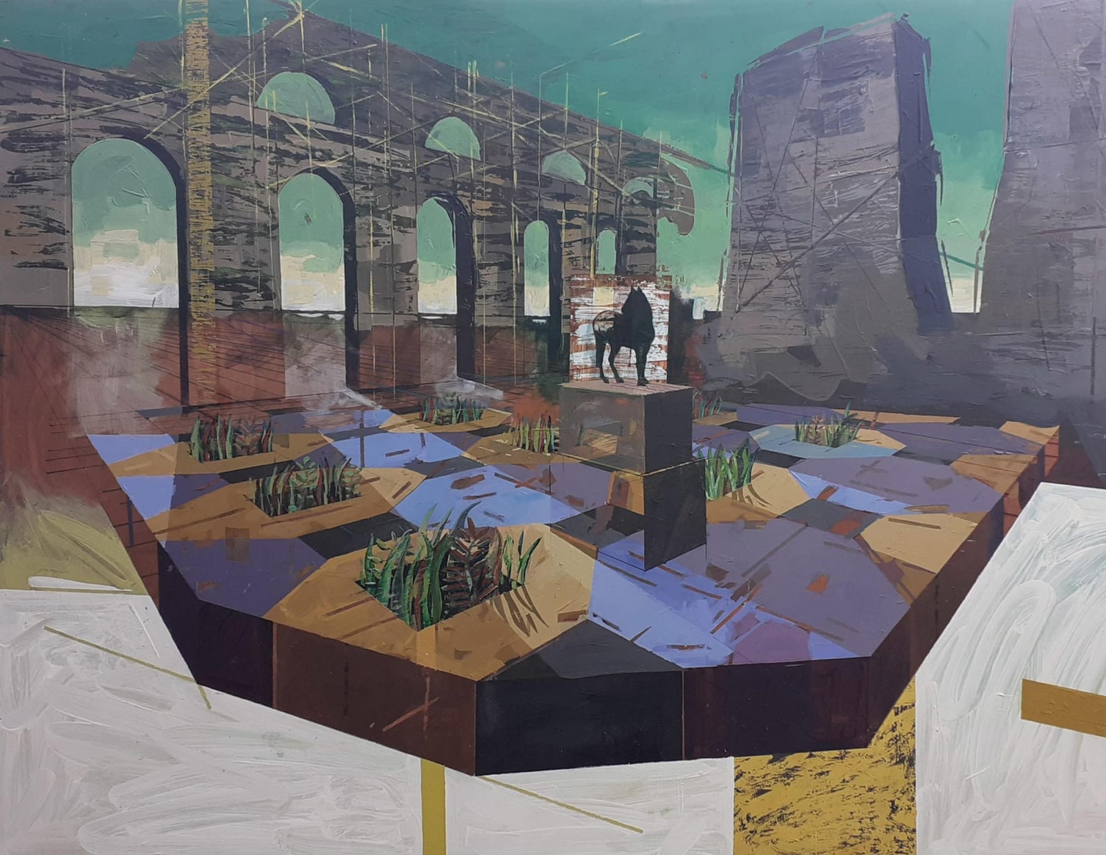 Kenneth Le Riche, Unscripted Composition with Horse