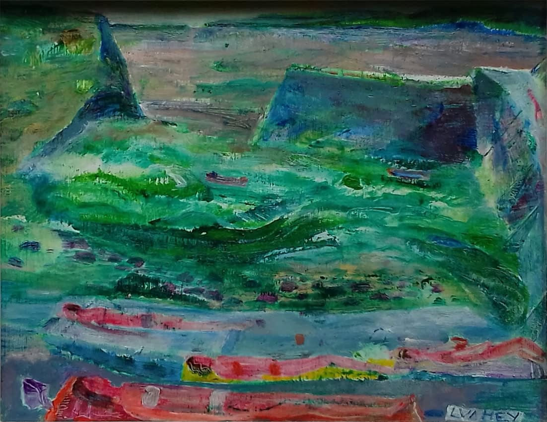 Lorna Vahey, Lying in Lamorna