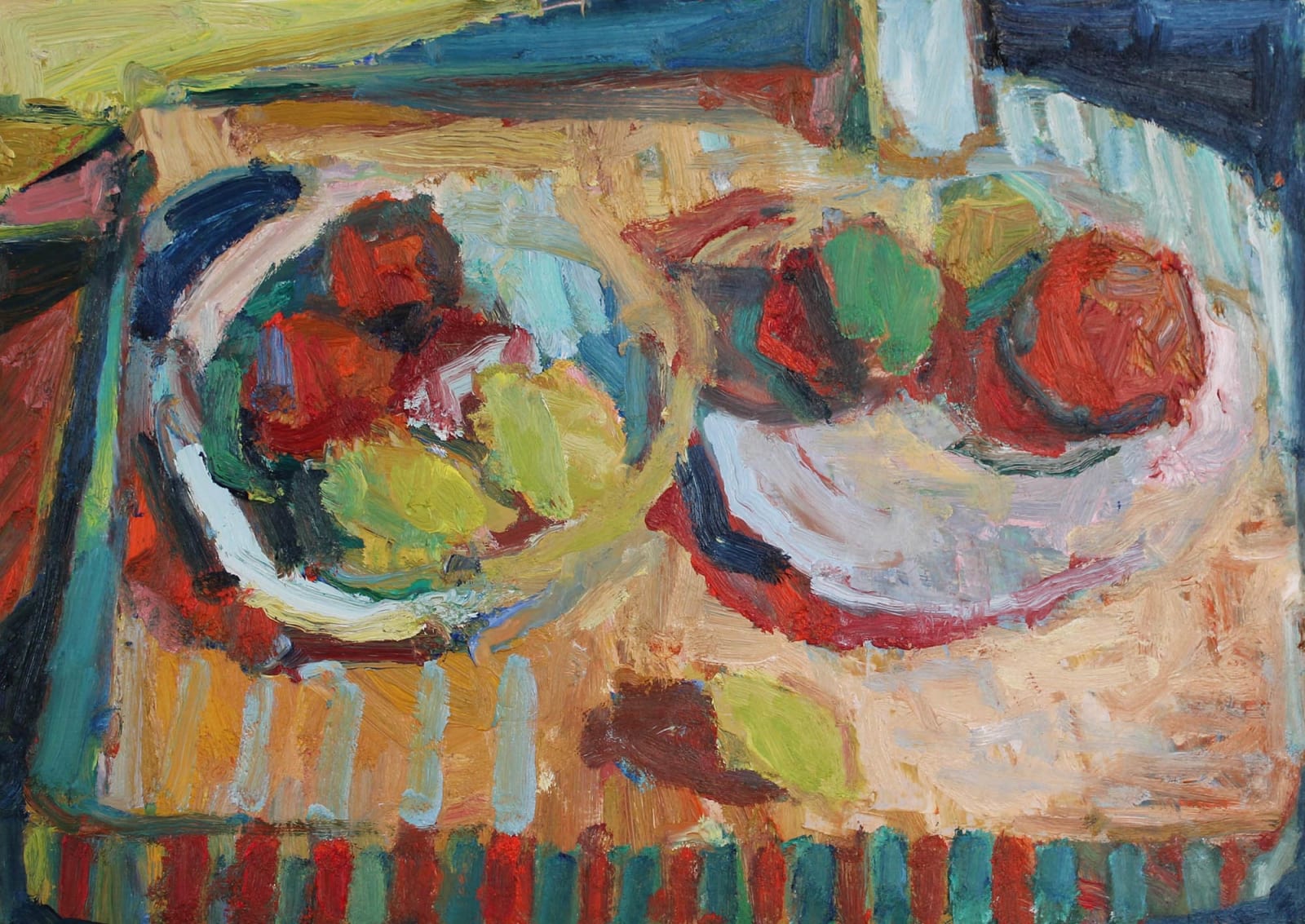 Craig Jefferson, Table with Bowls of Fruit