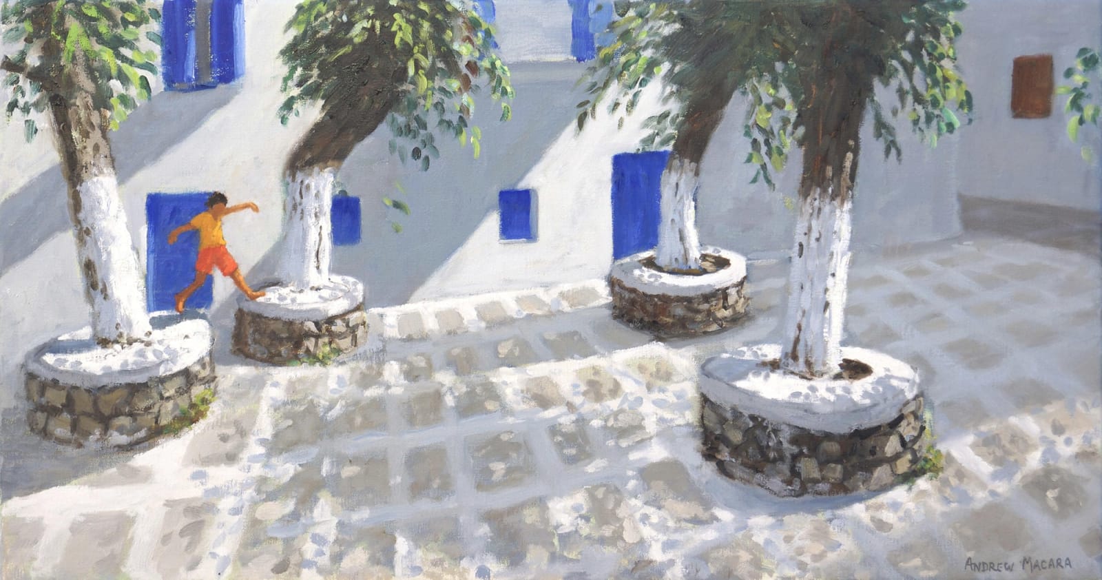 Andrew Macara, Four Trees, Mykonos Town, Greece
