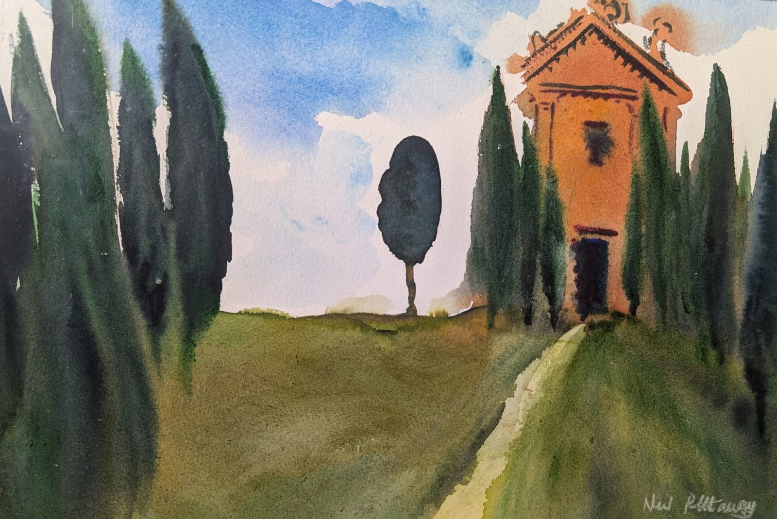 Neil Pittaway, The Approach, Tuscany