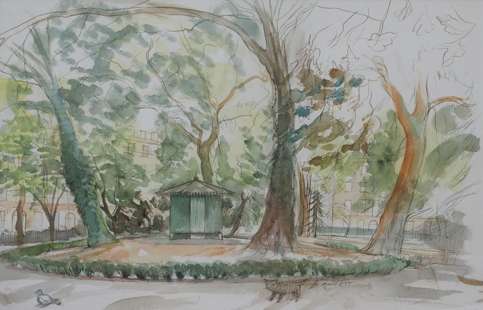 Richard Bawden, Dorset Square