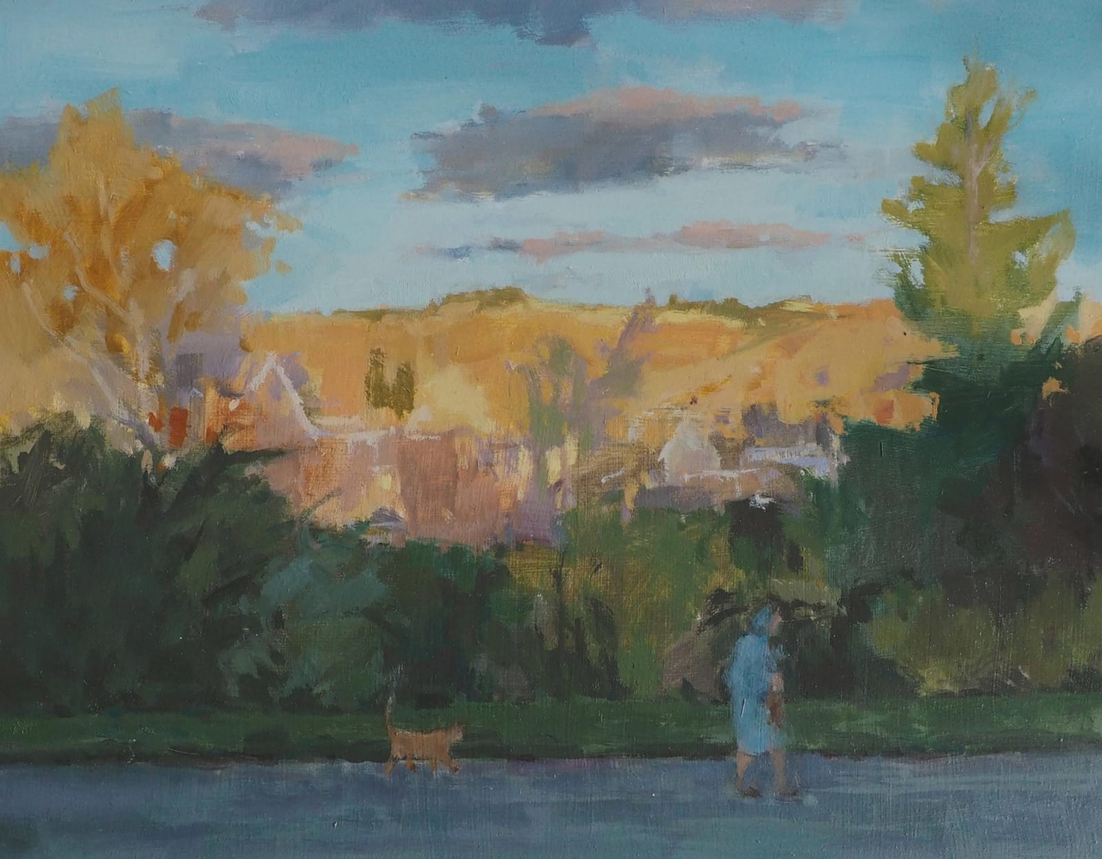 Michelle Anderson, November Afternoon, Baschurch Road