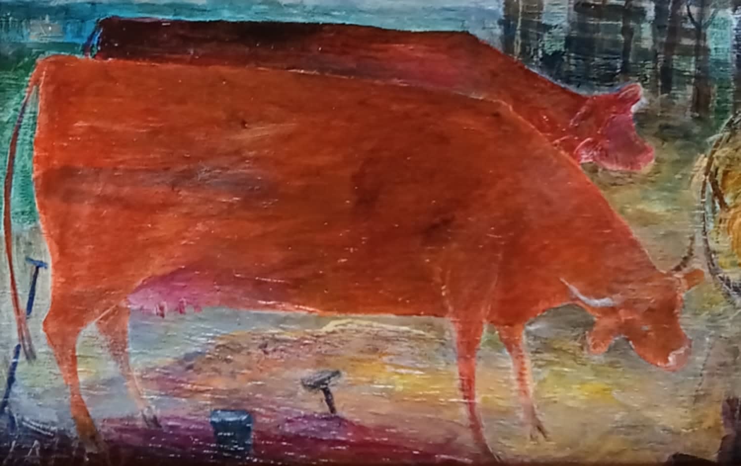 Lorna Vahey, A Memory of Cows