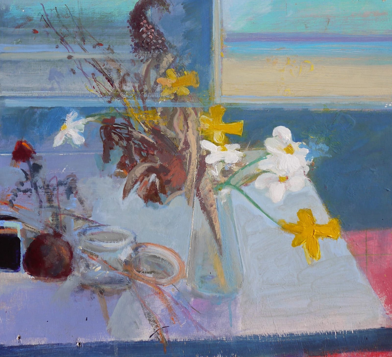 Paul Curtis, First Daffodils, Cornwall