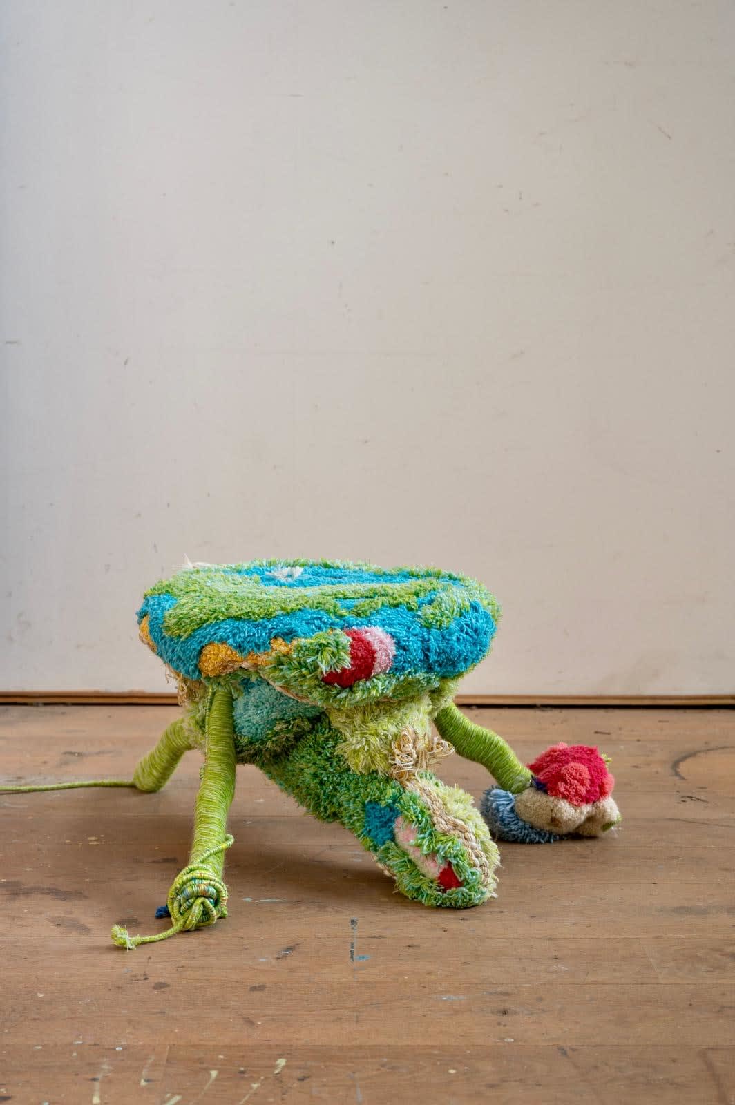 Sandra Keja-Planken, Vesicularia Stool midi, 2025