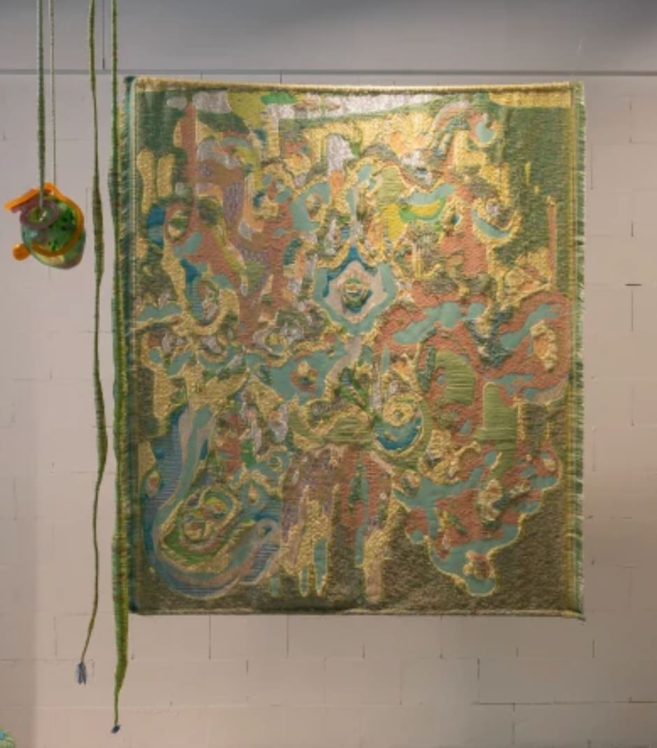 Sandra Keja-Planken, ValorosaViVa Weave shine, 2025