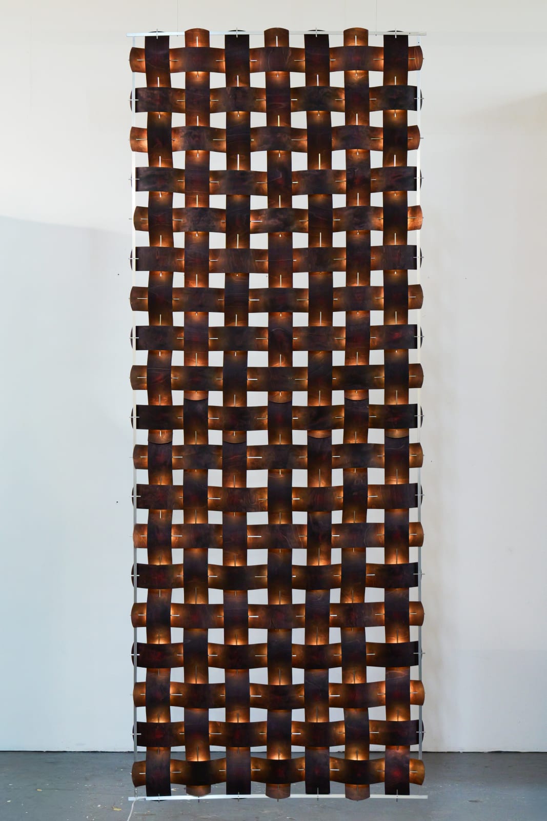 Rick Tegelaar, Tabby dark purper, 2025