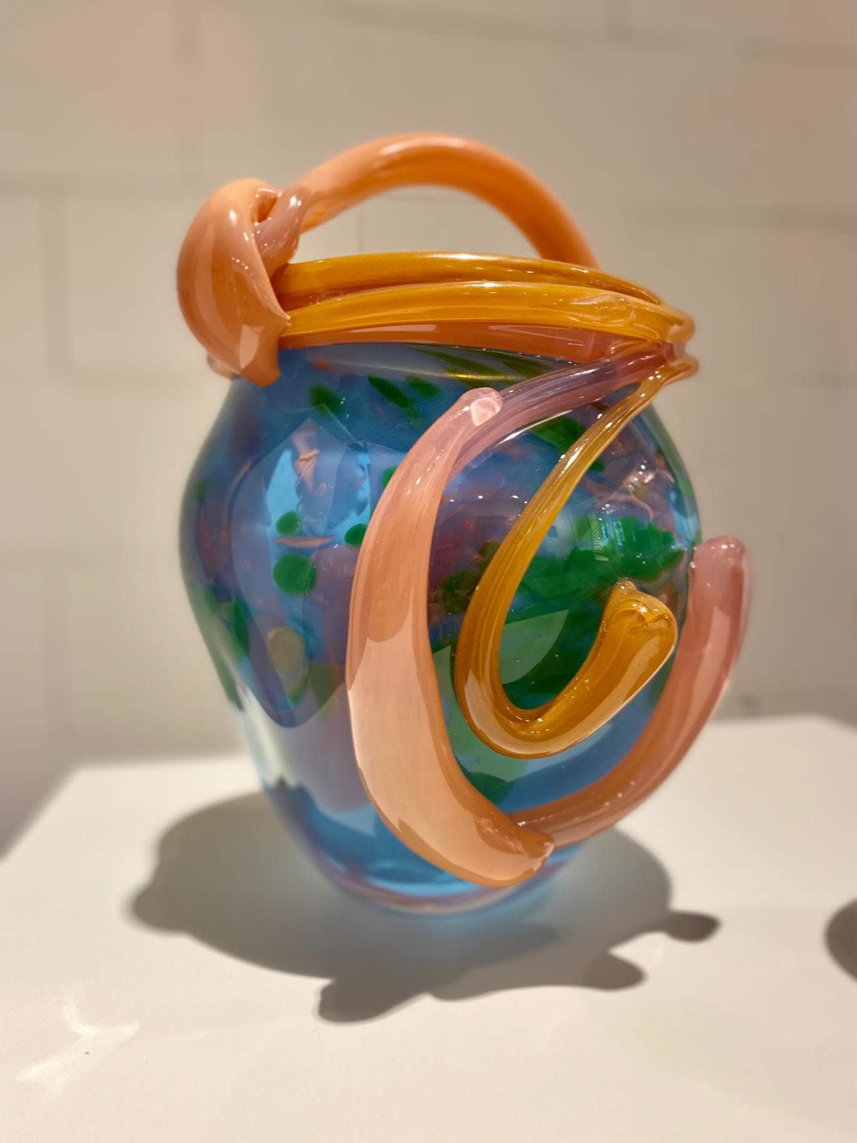 Sandra Keja-Planken, Alien plantlife basket blue, 2025