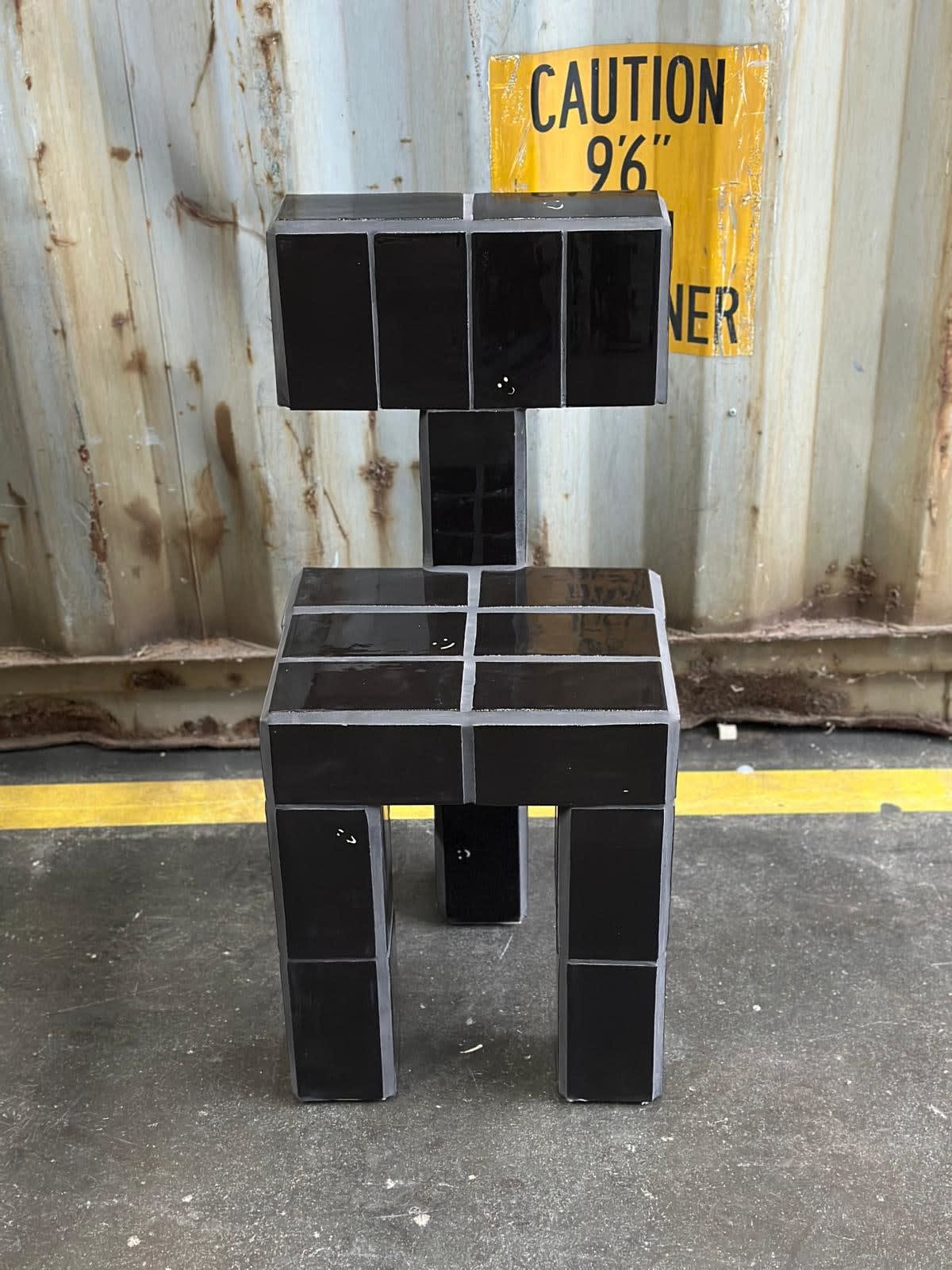 Mickey Philips, Happy Chair - Black