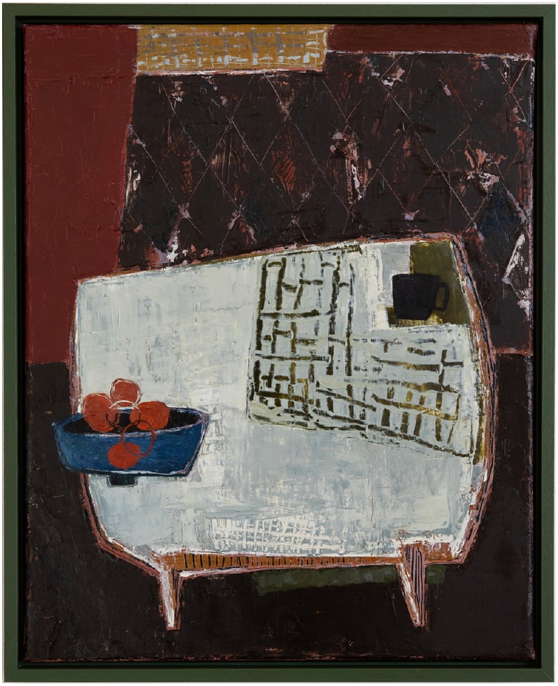 Claire Witteveen, Still Life With Curtain, 2025