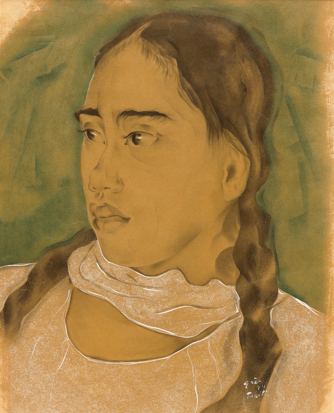 Serge Grès, Portrait of a Tahitian Woman, 1933