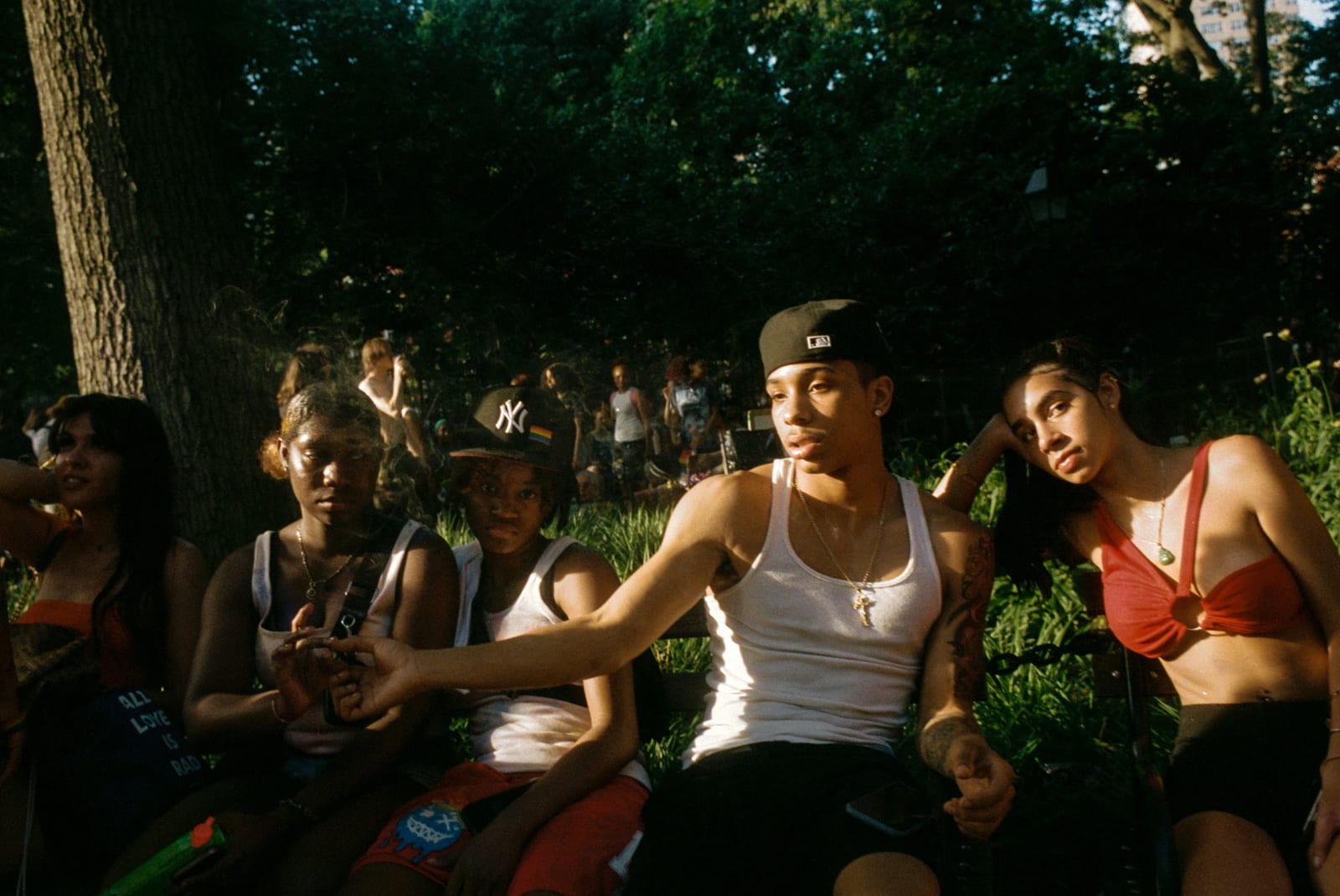 Daniel Arnold, Washington Square Park (Bench), 2022
