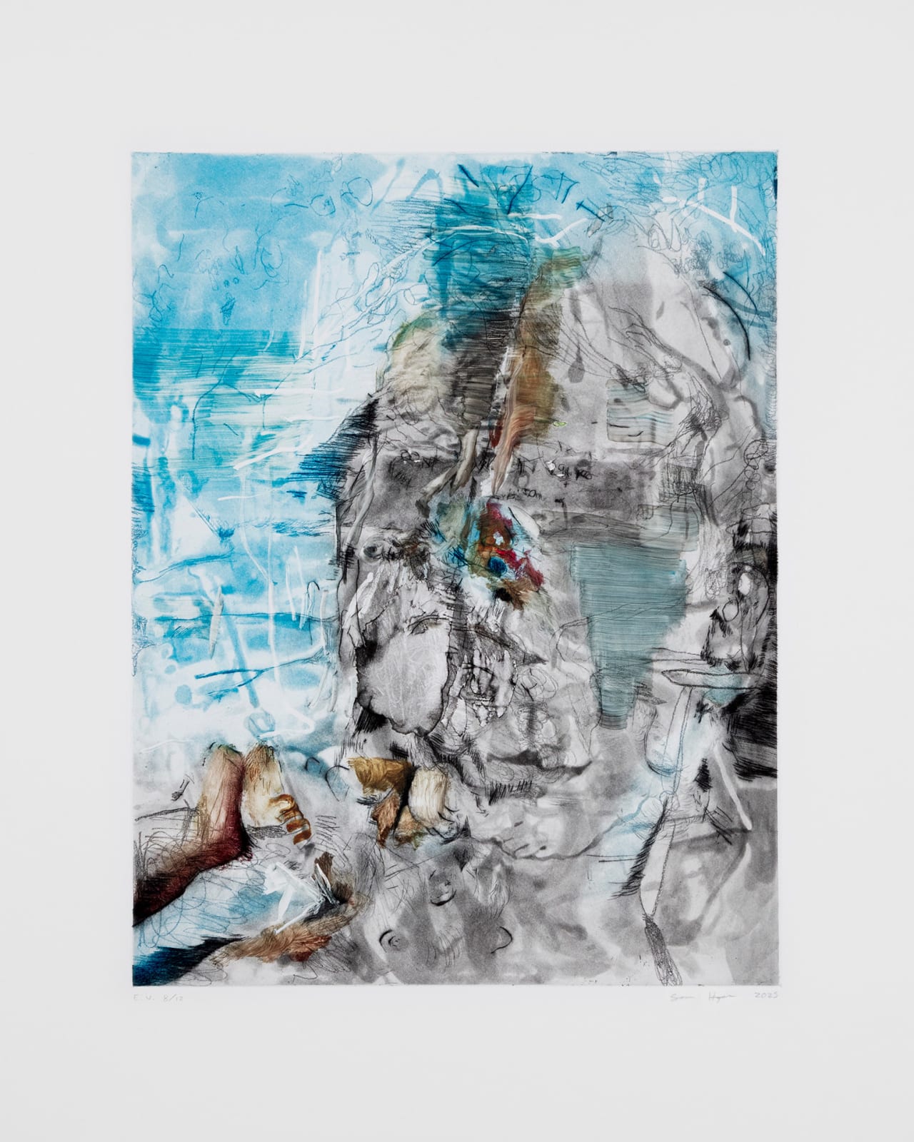 Soren Hope, Mouth, moves lips as if speaking, 2025