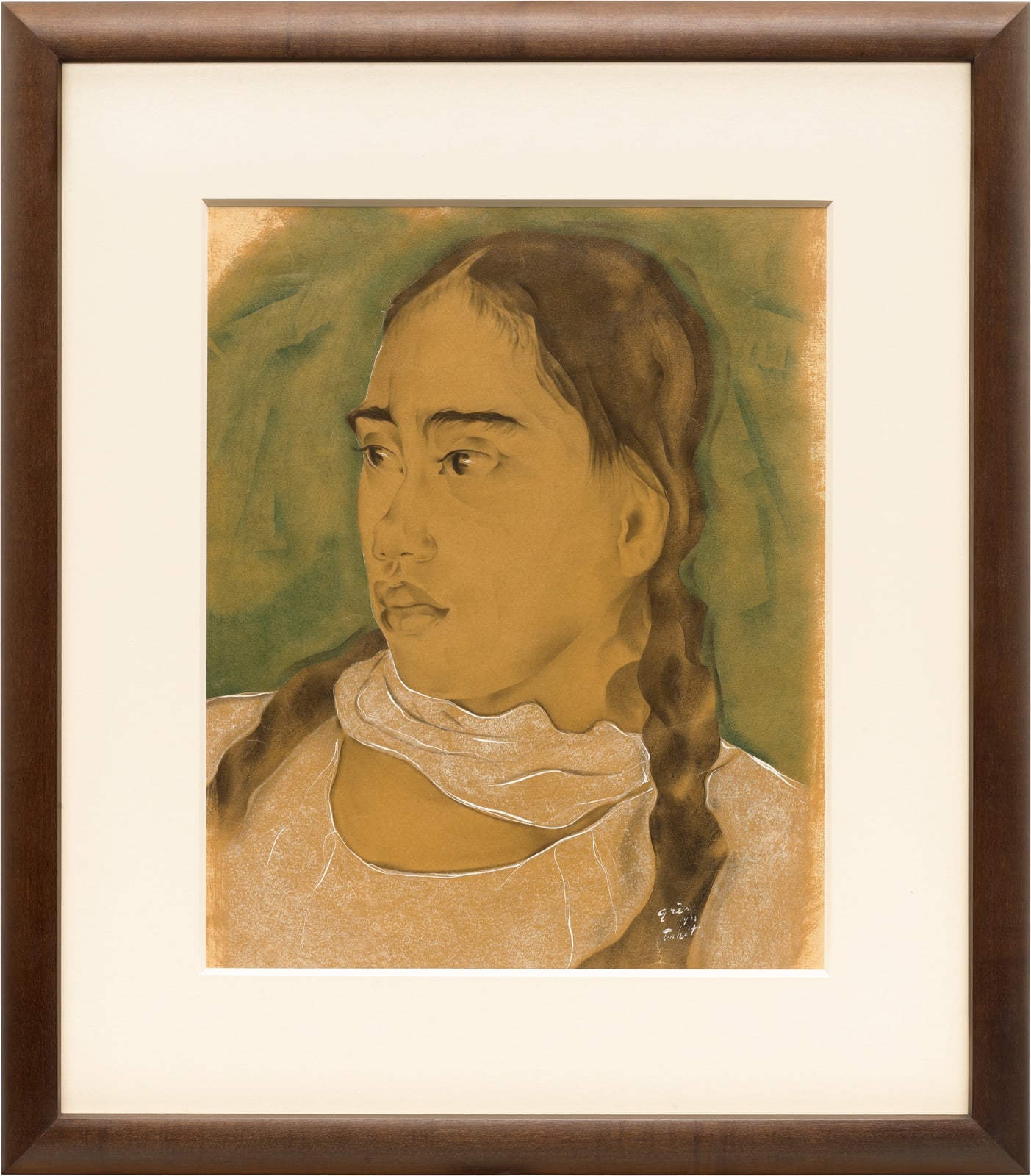 Serge Grès, Portrait of a Tahitian Woman, 1933