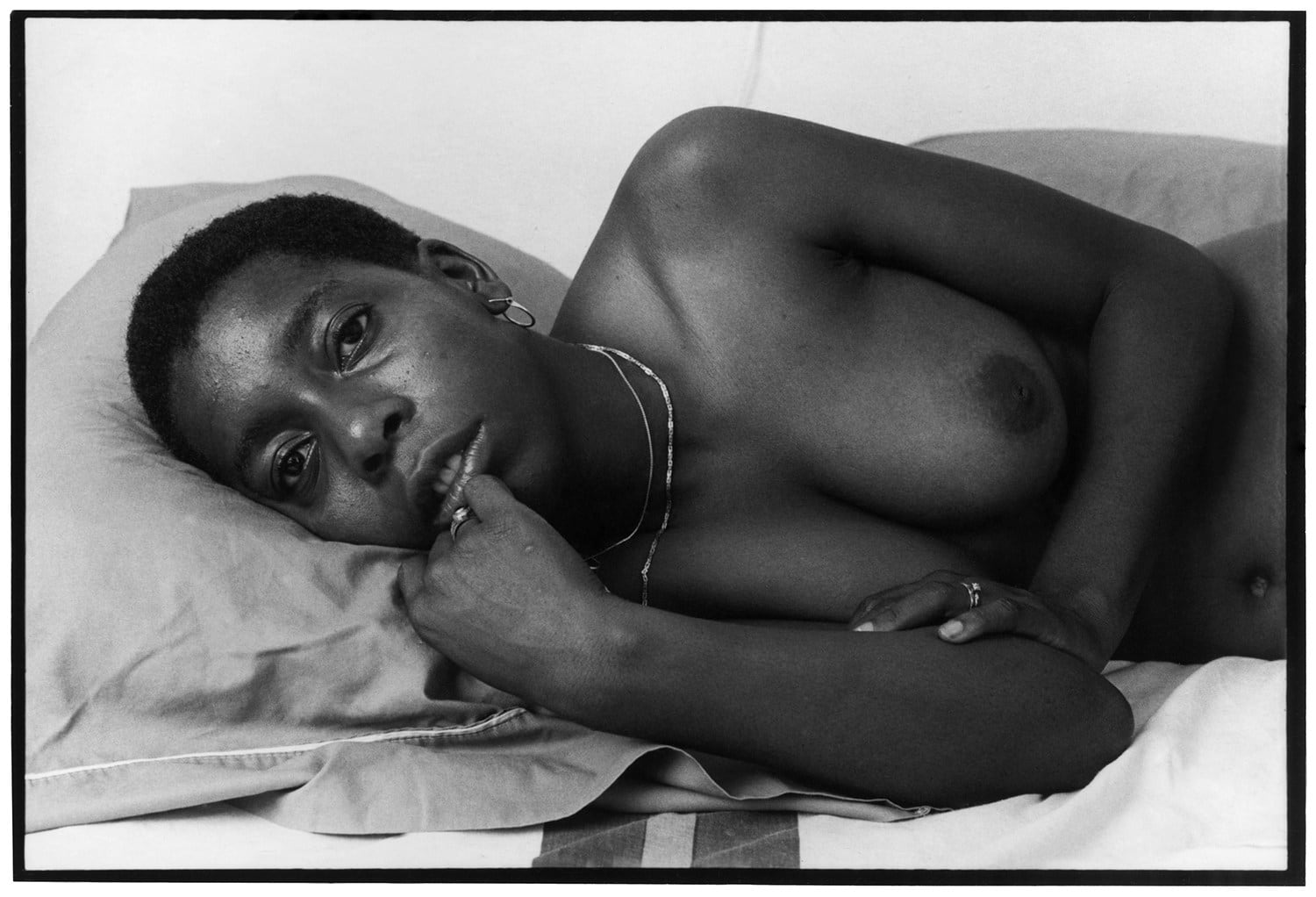 Steven Cuffie, Untitled (Woman in Bed), c. 1970s