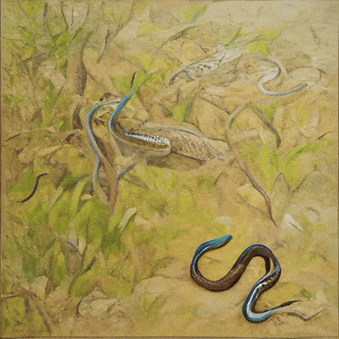 Sofia Crespo, Alsophis Antiguae, 2021