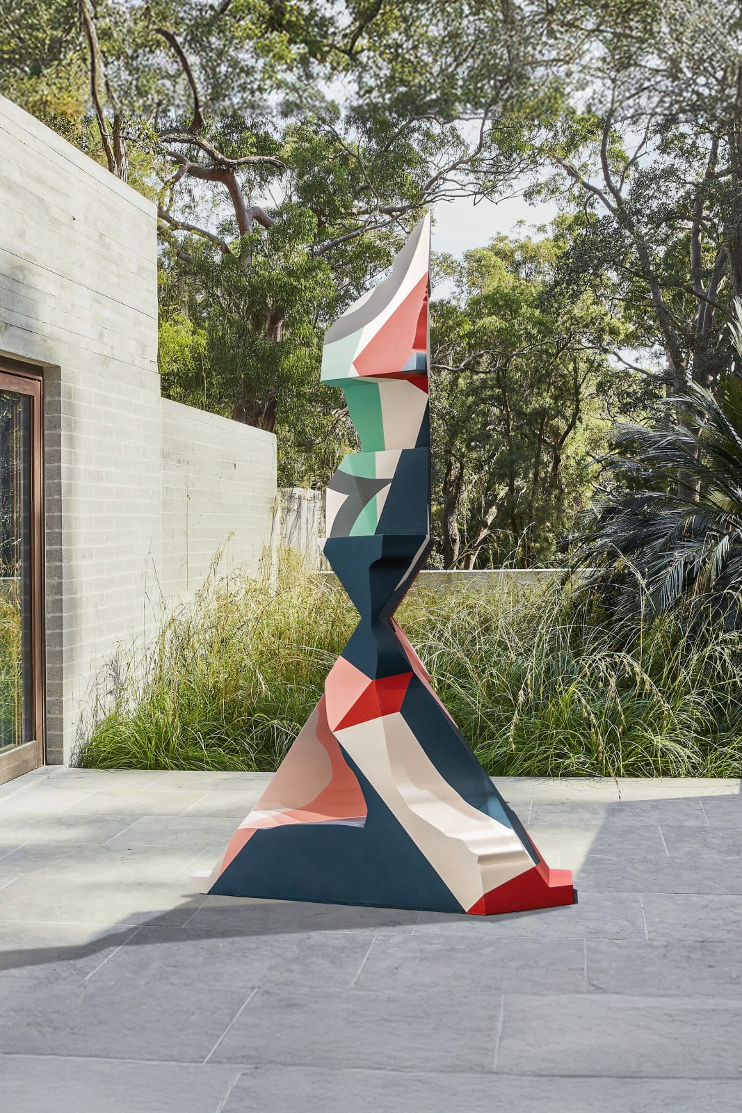 Hornby Tantra, The Broken Monument in Chinese Blue, Hague Blue, Archive, Railings, Cornforth, Bubblicious and Firefly Red, 2012
