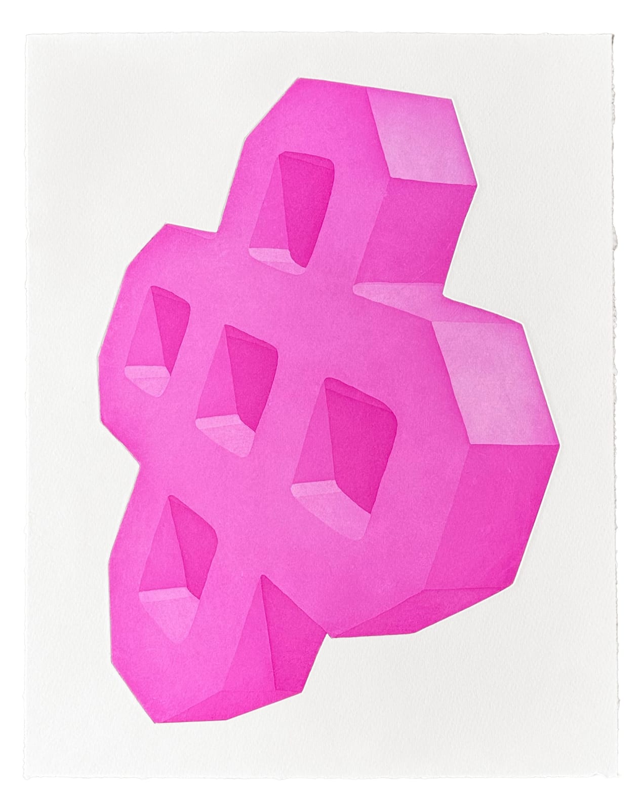 Courtney Sennish, Magenta Ground Cover, 2024