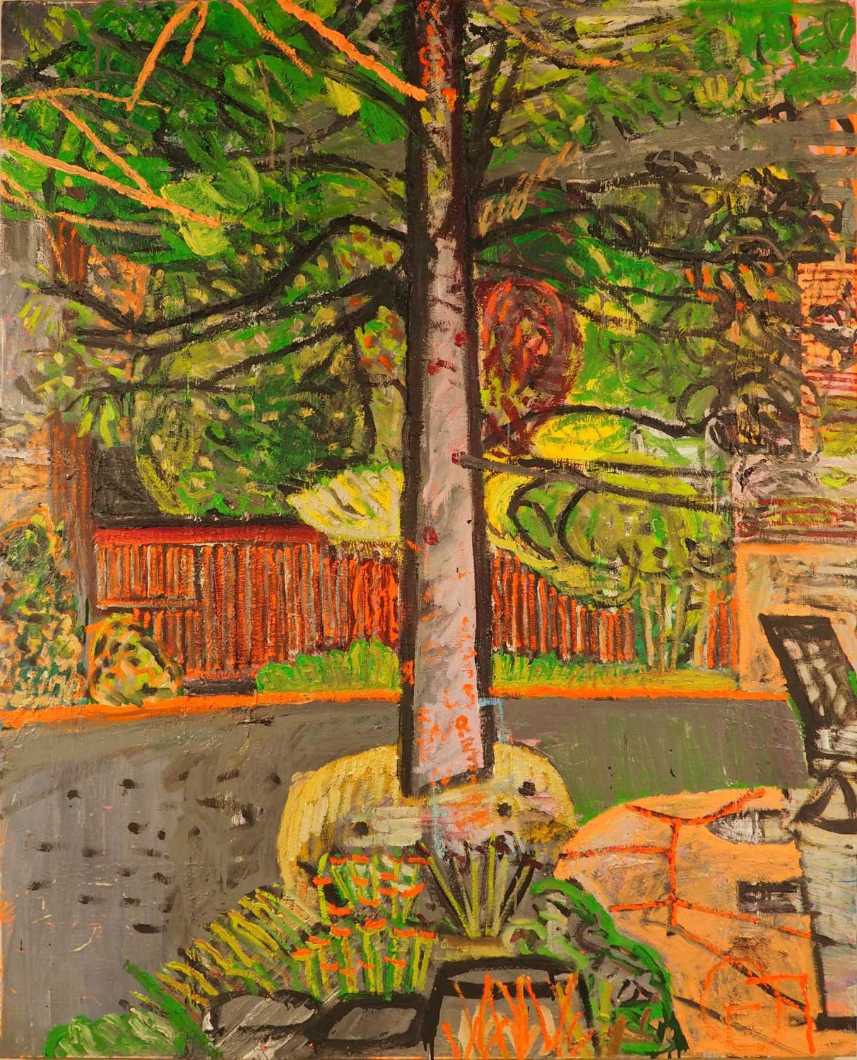 Lydia Farrell, Night Tree, 2017