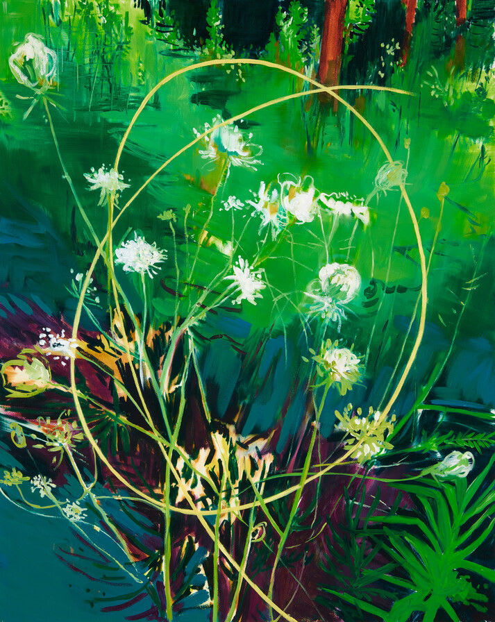 Claire McConaughy, Wildflower Halo, 2023