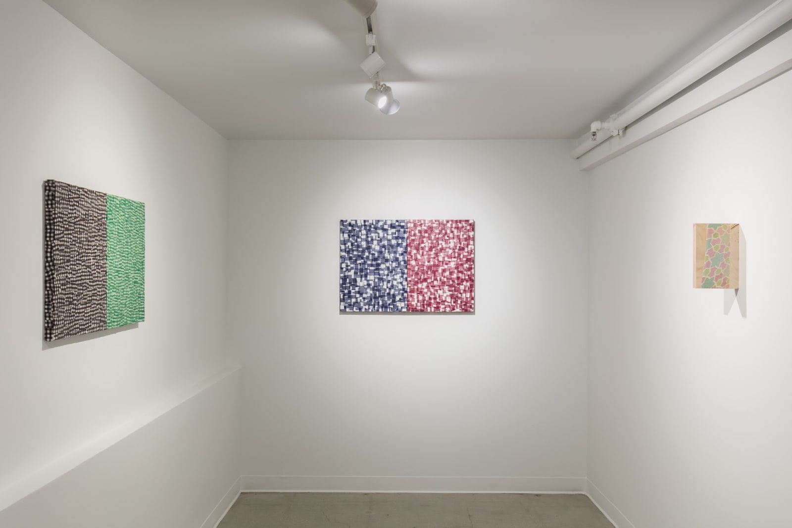 Bruce Price, Double Monochrome: Large Particles, 2025